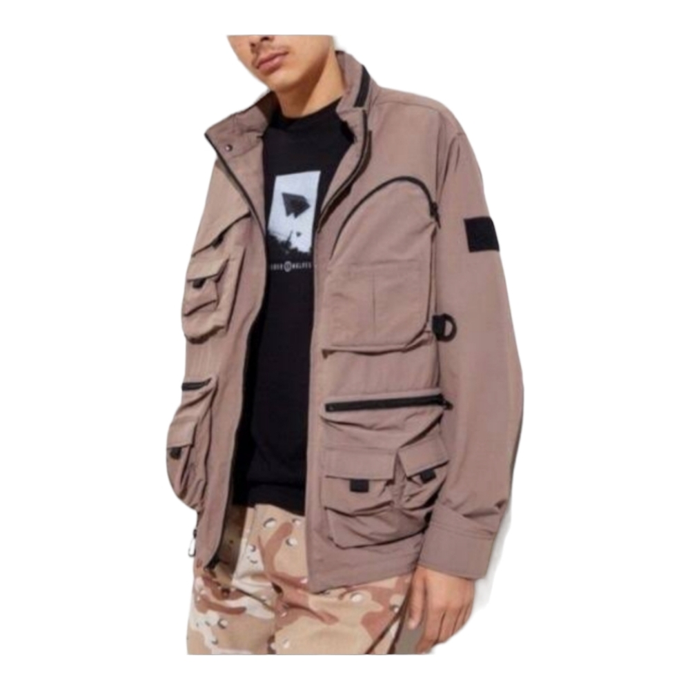 NWOT Urban Outfitters men's Nylon Utility Pocket Jacket